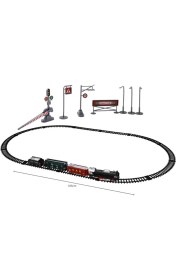 Resim Vardem Kutulu 23 Parça Classic Model Tren Set 