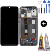 Resim Xiaomi Mi 9 Uyumlu Çıtalı Servis Lcd Ekran Dokunmatik + Montaj Seti 