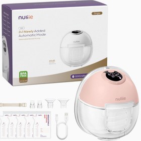 Resim S32 Elektrikli Taşınabilir Göğüs Pompası Pembe - Pembe 