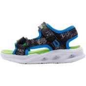 Resim Skechers Sola Glow Sandal Erkek Çocuk Siyah Sandalet 