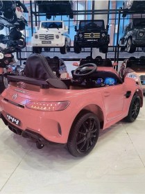 Resim 444 Gtr Sport Akülü Araba 12v Uzaktan Kumandalı Akülü Çocuk Araçları Pembe Pembe 