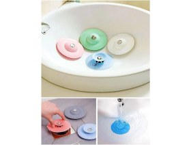 Resim 6 Adet Lavabo ve Küvet Tıkacı Süzgeci Mutfak Banyo Gider Tıpası Kapağı Tıkaç Süzgeç 