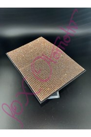 Resim Fox Rose Gold Taşlı Ruhsat Kabı 