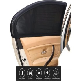 Resim Ankaflex Oto Yan Cam Güneşlik Perde 1 Adet 