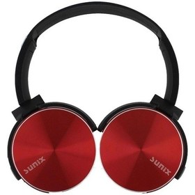 Resim Sunix SX-51 Extra Bass Katlanabilir Mikrofonlu Kulak Üstü Kulaklık 