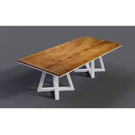 Resim NT Concept Ntconcept Riz Doğal Ağaç Toplantı Masası 100 cm - 260 cm 