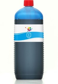 Resim Qc Epson Surecolor Sc-f9300 Yazıcı Uyumlu Kartuş Mürekkebi 1000ml C Dye-mavi 