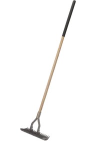 Resim Binbirreyon Bahçe Çim Havalandırma Tırmığı Yabani Ot Temizleyici Tırmık Karbon Çelik 170cm AB091 