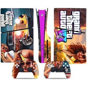 Resim Aircraft Jzcat Gta Ps5 Slim Konsol Gövde Çıkartması-tn-ps5slım-0643 