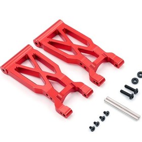 Resim Samdoo Wltoys 104001 1/10 Off-road Araba İçin Metal Arka Sallama Kolu Kırmızı - Bjm044, 1859 Yerine Değiştirme Parçası 