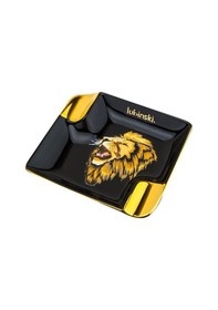 Resim Lubinski Lion Porselen Puro Küllüğü Siyah/gold 2li 5534at 
