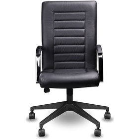 Resim Balat Pls Deri Yönetici Koltuğu Siyah 