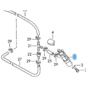 Resim Audı A4 1995 2001 Far Yıkama Motoru Sol Sag 8d0955101 