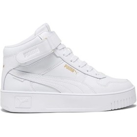 Resim Puma 392337 Carina Streed Mid Spor Ayakkabı Beyaz 