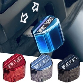 Resim Motosiklet ve Elektrikli Araç Dönüş Sinyali Anahtarı Kılıfı için Alüminyum Alaşım Kabuk Anahtar Dekorasyonu. 