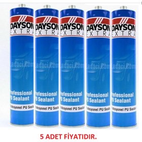 Resim Dayson Extra Beyaz Professıonal Mastik 5 Adet 