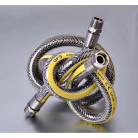 Resim Die Grup Ocak Fırın Doğalgaz Bağlantı Fleksi Extra Korumalı Hortum 1.25 cm DIEGRP-RSKRGLT34 