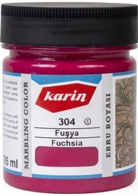 Resim Karin Ezilmiş Ebru Boyası 105Ml 304 Fuşya 