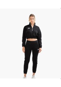 Resim Umbro Pyra Track Suit - Kadın Siyah Pamuklu Eşofman Takımı - VA-0021 Siyah 