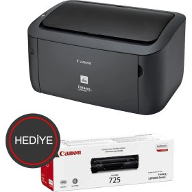 Resim Canon I-Sensys LBP6030B, Lazer Yazıcı (Siyah), Orjinal 1ADET CRG725 Toner Hediyeli (Dakikada 18 Sayfa) Orijinal Tonerli 