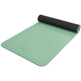 Resim Gymo Ekolojik 6mm TPE Yoga Matı Pilates Minderi Açık Yeşil 