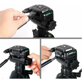 Resim Weifeng WT 3540 157cm Amatör Tripod (Black) 