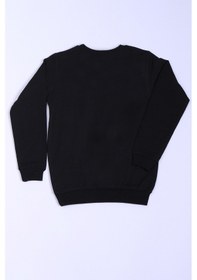 Resim Hçm Erkek Çocuk Sweat Dinozor Baskılı Ribanalı C54 Siyah 