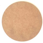 Resim DEKOLOBİ Boyanabilir Çok Amaçlı 35x35 cm Yuvarlak Pano Ham Mdf 6 mm 