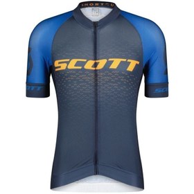 Resim SCOTT RC PRO SS KISA KOL FORMA MIDNIGHT BLUE/COPPER ORANGE/S 
