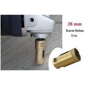 Resim Mermer Granit Fayans Beton Taş Delme Ucu Panç Elmas Karot Profesy 