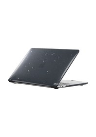 Resim Apple Uyumlu MacBook Air M1 Kılıf 13inç Simli Kristal Parlak Touchıd'li M1 Air A2337 A2179 A1932 İle Şeffaf 