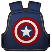 Resim Avengers Desenli Bisiklet Kemeri, Mavi 