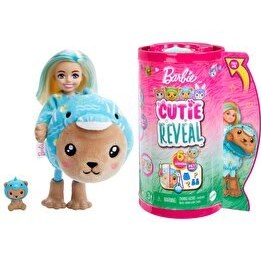 Resim Barbie Chelsea Cutie Reveal Şirin Kostümler Serisi HRK30 