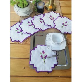 Resim Levander Kahve Sunum Peçetesi – Zarif ve Ferah 