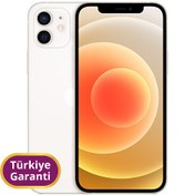 Resim Apple iPhone 12 TR Garanti | 128 GB Beyaz 