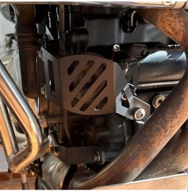 Resim Flybuy Arka Korna Kapağı Koruması Alüminyum Siyah Voge Valic 900 Dsx 2024-2025 