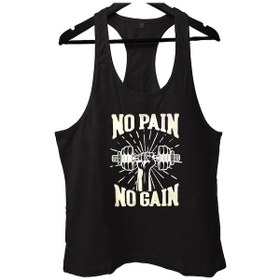 Resim Top Glory Npng Fitness Gym Tank Top Sporcu Atleti (532148138) Siyah 