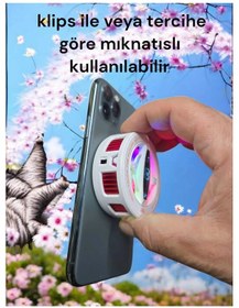 Resim K26 Magsafe Destekli Güçlü Telefon Soğutucu Radyatör Kablolu 