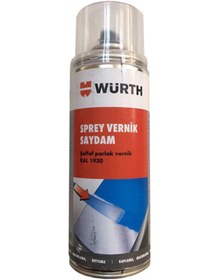 Resim Würth Sprey Vernik Ral1930 Saydam 400ml. 