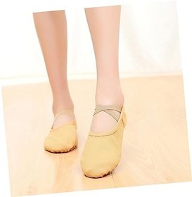 Resim BESPORTBLE Bayanlar Daireler 1 Çift Deri Ayakkabı Flaş Yürümeye Başlayan Çocuk Dans Ayakkabıları 