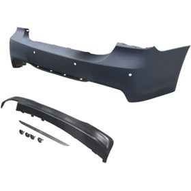 Resim BZT BMW 3 Seri- E90- 05/11; Arka Tampon Astarlı (Sensör Delikli/Karlikli/Tek Egzoslu A51128041139S1 