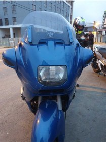 Resim Motocam Bmw R 1150 Rt Siperlik Ön Cam 1995 2000 Model 40cm Açıkfüme Renkli 4mm 