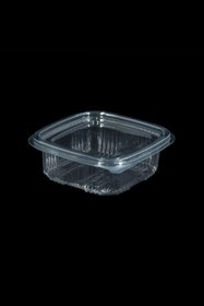 Resim TiriStore Tiri Store Kapaklı 250 cc Sızdırmaz Plastik Kap 1000 Adet Şeffaf 