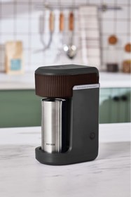 Resim Karaca Mono Black Filtre Kahve Makinesi Walnut Brown 