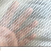 Resim AUTOFOLYO Karbon Folyo Transparan Kendinden Yapışkanlı 127 Cm X 1 Metre 