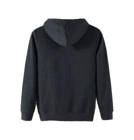 Resim Veaven Unisex Füme Kapüşonlu Önü Anime Kız Çocuk Baskılı Slim Fit Kanguru Cepli Sweatshirt Füme 