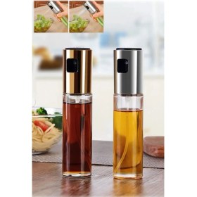 Resim Mediterian Turuncu şeffaf yeniden doldurulabilir yağ ve limonluk, 500 ml, şık ve pratik kullanım 