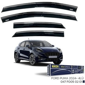 Resim Ford Puma 2024 - Kromlu Cam Rüzgarlığı 4 Lü 
