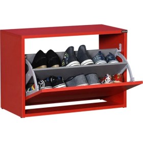 Resim Adore New Step Oturaklı Ayakkabılık - Kırmızı 