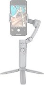 Resim TFixol DOLPHIN Kompakt 3 eksenli gimbal sabitleyici Katlanabil Vlog gimbal 280g yük kapasitesi yatay dikey çoklu modlar dahili pil tripod ile değiştirilebil açık gri 